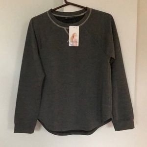 PRETTYGARDEN Gray ATHLETIC TOP SHIRT SIZE S